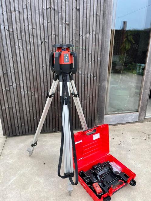 Hilti PR3 HVSG A12 (groene roterende laser), Bricolage & Construction, Instruments de mesure, Comme neuf, Enlèvement