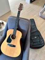 Semi akoestische gitaar Samick inclusief draagtas (lefty), Muziek en Instrumenten, Snaarinstrumenten | Overige, Ophalen, Zo goed als nieuw