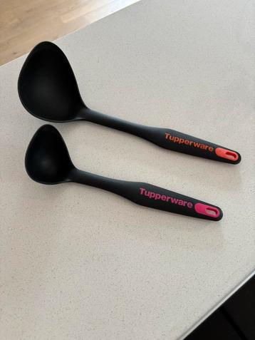 Tupperware pollepel + sauslepel, Résiste au lave-vaisselle, Couverts en vrac, Enlèvement ou Envoi, Synthétique