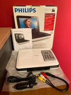 Lecteur Philips DVD portable pour voiture avec télécommande, Audio, Tv en Foto, DVD spelers, Philips, Draagbaar, Zo goed als nieuw