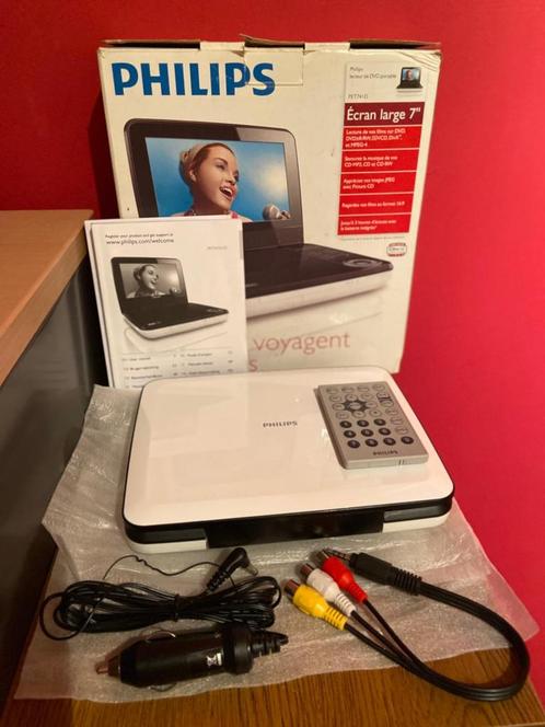 Lecteur Philips DVD portable pour voiture avec télécommande, Audio, Tv en Foto, DVD spelers, Zo goed als nieuw, Dvd-speler, Philips