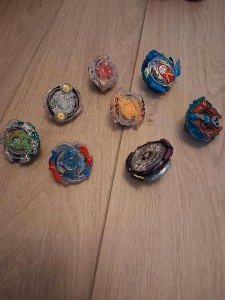 Set Beyblades, Verzamelen, Speelgoed, Gebruikt, Ophalen