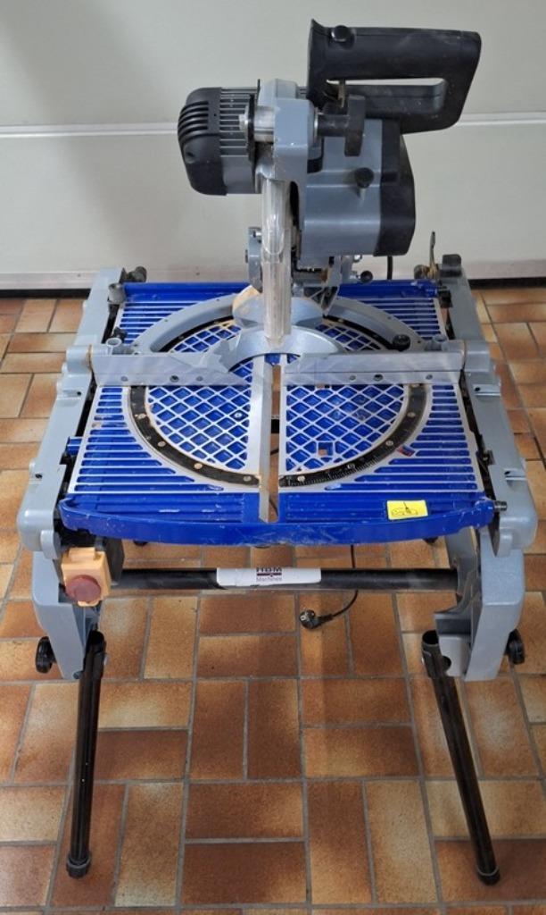 Flipover zaagmachine, Doe-het-zelf en Bouw, Gereedschap | Zaagmachines, Gebruikt, Afkortzaag, 1200 watt of meer, 30 tot 70 mm