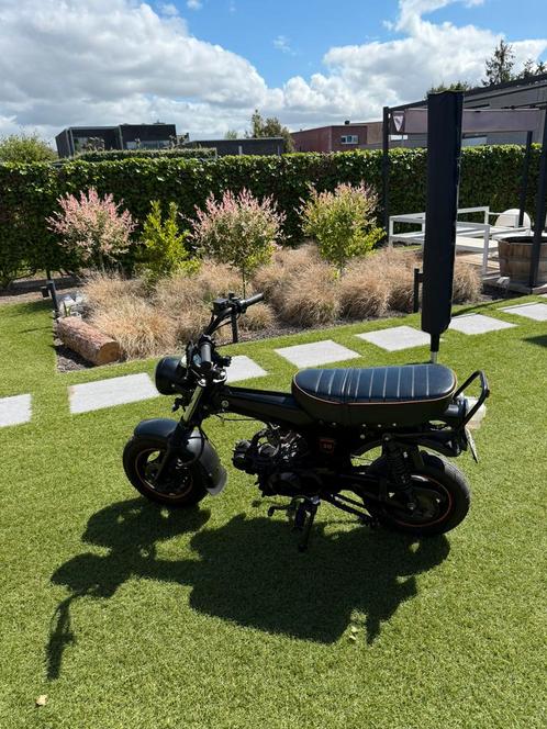 Te koop: Skyteam Dax Dark 50  50cc – Zeer nette staat!, Fietsen en Brommers, Brommers | Tomos, Zo goed als nieuw, Ophalen