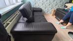 Leren zetel, Huis en Inrichting, Zetels | Zetels, Ophalen, Gebruikt, 100 tot 125 cm, Tweepersoons