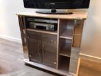 MOOİE TV KAST OP WİELEN , GOEDE STAAT !, Gebruikt, Minder dan 100 cm, Tv kast op wielen, 25 tot 50 cm