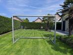 Aluminium voetbaldoel / goal merk:  Calzio 3m breed 2m hoog, Ophalen, Gebruikt