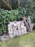 GRATIS klinkers, boordstenen en betontegels, Tuin en Terras, Ophalen