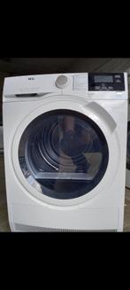 AEG droger 8kg warmtepomp A ++. 7000-serie., Ophalen, Zo goed als nieuw, Voorlader