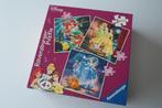 Disney puzzel prinsessen, Comme neuf, 10 à 50 pièces, Enlèvement ou Envoi