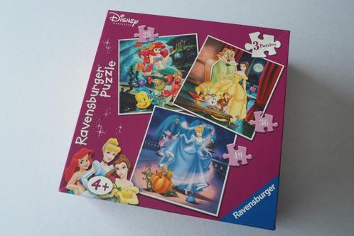 Disney puzzel prinsessen, Kinderen en Baby's, Speelgoed | Kinderpuzzels, Zo goed als nieuw, 10 tot 50 stukjes, Ophalen of Verzenden