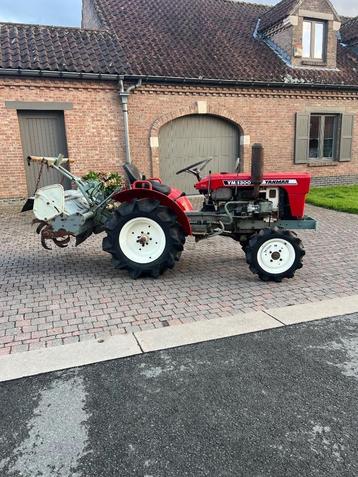 prachtige compacte Yanmar ym1300 16pk 4x4 trekhaal met frees beschikbaar voor biedingen