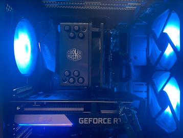 RGB Game PC | RTX 3060 Ti - Ryzen 5 beschikbaar voor biedingen