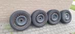 Velgen met winterbanden en wieldoppen, Auto-onderdelen, Ophalen, Gebruikt, Renault