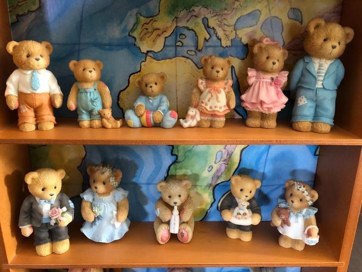 Collectie Cherished Teddies beeldjes, Verzamelen, Beren en Cherished Teddies, Zo goed als nieuw, Beeldje, Cherished Teddies, Ophalen