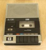 Cassettespeler vintage, draagbaar ITT SL 530. TOP !, Ophalen of Verzenden, Enkel, Tape counter