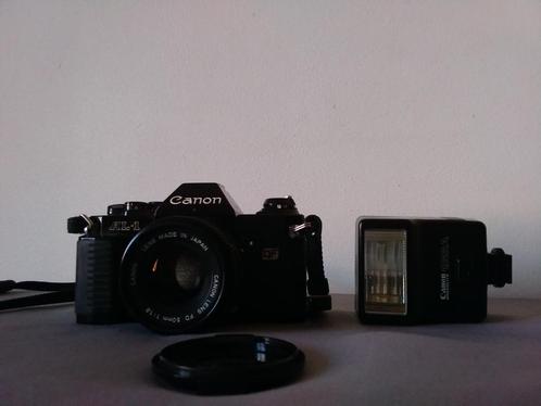 Appareil photo Canon AL-1 avec flash, Audio, Tv en Foto, Fotocamera's Analoog, Gebruikt, Compact, Canon, Ophalen