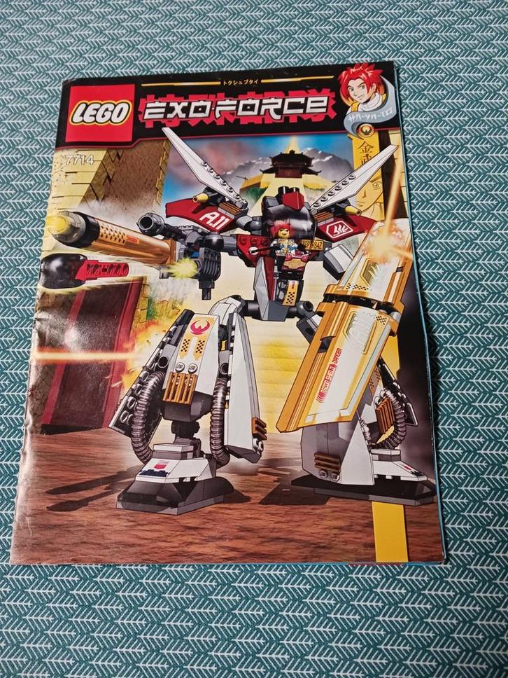 Lego Exo Force set 7714 'Golden Guardian'., Kinderen en Baby's, Speelgoed | Duplo en Lego, Zo goed als nieuw, Lego, Complete set