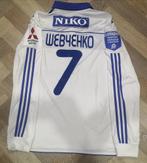 Dynamo Kiev 2012 home Shevchenko match worn Ukraine shirt, Sport en Fitness, Voetbal, Maat L, Zo goed als nieuw, Shirt