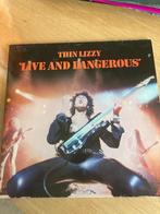 LP Thin Lizzy "Live and dangerous", CD & DVD, Vinyles | Hardrock & Metal, Utilisé, Enlèvement ou Envoi