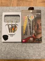 Fléchettes Dimitri Van Den Bergh Target 21gr. Neuve, Sport en Fitness, Ophalen, Zo goed als nieuw, Pijlen