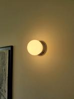 Wandlampen (x3). Wit. 15cm diameter, Huis en Inrichting, Lampen | Wandlampen, Gebruikt, Ophalen