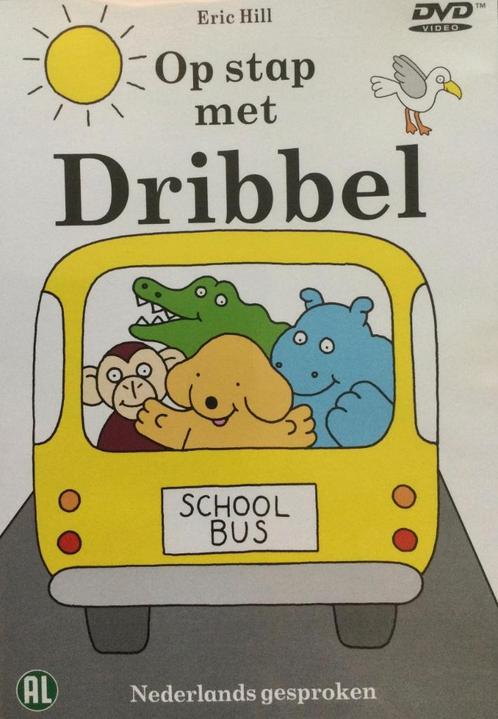 Dribbel DVD "Op stap met Dribbel", Cd's en Dvd's, Dvd's | Kinderen en Jeugd, Zo goed als nieuw, Tv fictie, Dieren, Ophalen