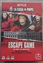 Escape game La Casa de papel, Ophalen, Nieuw