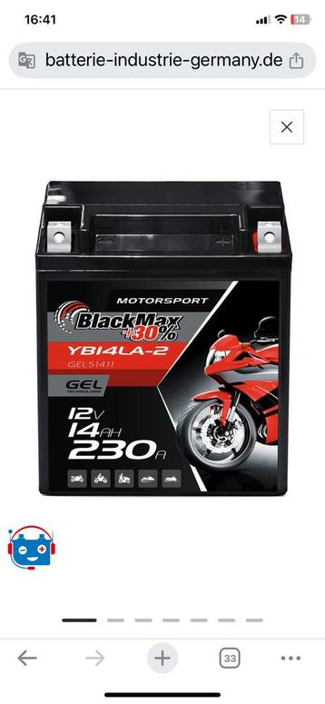 Batterij beschikbaar voor biedingen