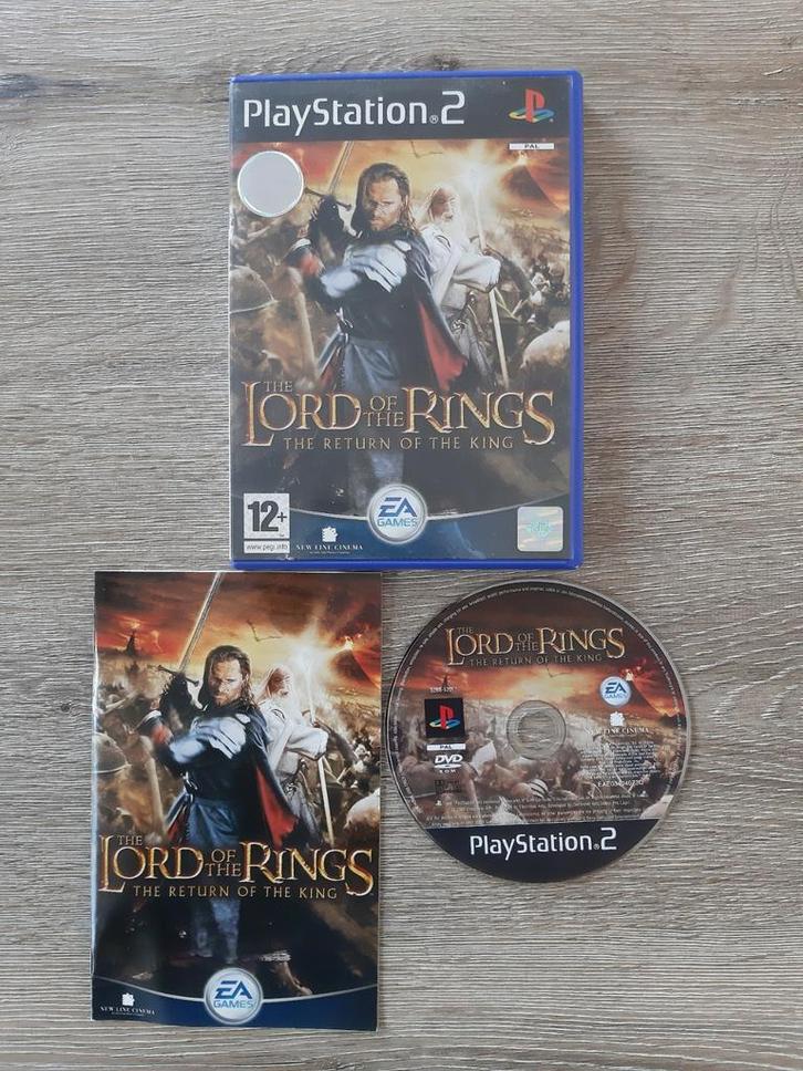 PS2 Le Seigneur des Anneaux - Le Retour du Roi, Consoles de jeu & Jeux vidéo, Jeux | Sony PlayStation 2, Comme neuf, Enlèvement ou Envoi