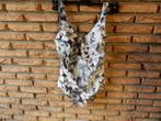 (72) - maillot femme t.42 noir blanc vert, Ophalen of Verzenden, Zo goed als nieuw, Groen, Badpak