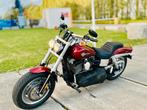 🔥Prachtige HD Fat Bob |⭐️Perfecte Staat | ✳️Veel extra’s, 2 cilinders, Chopper, Bedrijf, Meer dan 35 kW