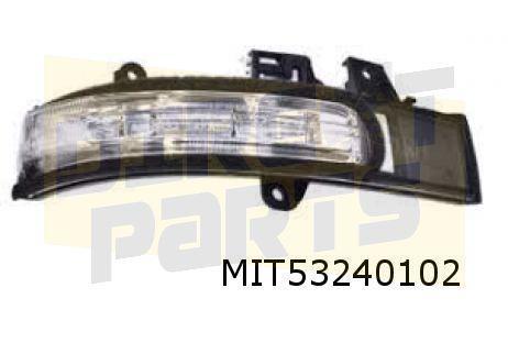 Mitsubishi ASX (-10/10) zijknipperlicht LED (in spiegel) Rec, Auto-onderdelen, Verlichting, Mitsubishi, Nieuw, Ophalen of Verzenden