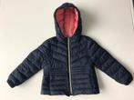 Blauwe donsjas maat 104 van MANGO, in perfecte staat!, Kinderen en Baby's, Kinderkleding | Maat 104, Meisje, Mango, Ophalen of Verzenden