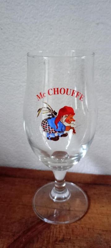 Brasserie bierglas Mc Chouffe rood beschikbaar voor biedingen