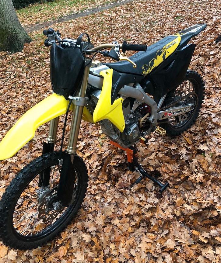 Suzuki rmz 450   2013, Fietsen en Brommers, Brommers | Crossbrommers, Zo goed als nieuw, Suzuki, Ophalen