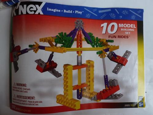 K´nex  set met 172 onderdelen   setnr61005/70327, Kinderen en Baby's, Speelgoed | Bouwstenen, Zo goed als nieuw, K'nex, Ophalen of Verzenden