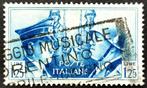 Wapenbroederschap Hitler & Mussolini 1941, Postzegels en Munten, Postzegels | Europa | Italië, Ophalen of Verzenden, Gestempeld
