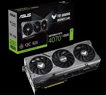 ASUS TUF Gaming GeForce RTX 4070 Ti SUPER 16GB + Garantie beschikbaar voor biedingen