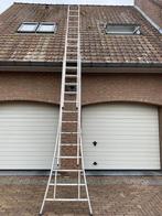 Zeer stevige 3-delige ladder., Doe-het-zelf en Bouw, Ladders en Trappen, Ophalen, Zo goed als nieuw, Ladder