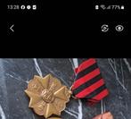 Croix décorative ancienne belge – Médaille associative XIXe, Enlèvement ou Envoi