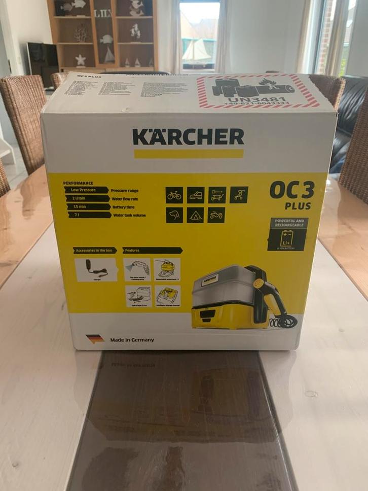 Karcher, Tuin en Terras, Hogedrukreinigers, Nieuw, Accu, Met regelbare waterdruk, Ophalen of Verzenden