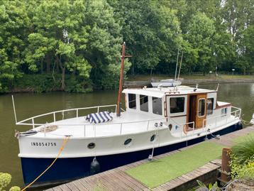 Bakdekker kruiser Custom 1936, Watersport en Boten, Motorboten en Motorjachten, Ophalen, 10 tot 30 pk, Gebruikt, Staal