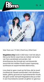 2 kaartjes voor Magdalena Bay, Tickets en Kaartjes, Twee personen, Februari