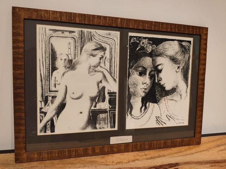 PAUL DELVAUX, Antiquités & Art, Art | Lithographies & Sérigraphies, Enlèvement