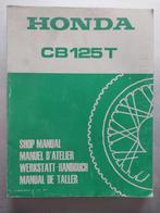 Werkplaatshandboek Honda CB125T editie 1977, Verzenden, Honda