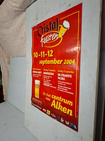 Affiche Cristal feesten beschikbaar voor biedingen