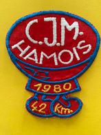 HAMOIS - Prachtig geborduurde patch van stof en vilt - 1980, Verzamelen, Ophalen of Verzenden, Zo goed als nieuw, Stad of Land