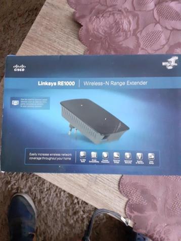 2 x wireless-range extender + router beschikbaar voor biedingen