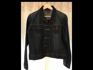 TQF blauwe stoffen jas (jeans) beschikbaar voor biedingen